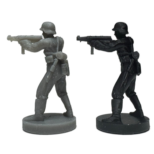 German Soldier MP40 w/Stock (3D Printed) x5