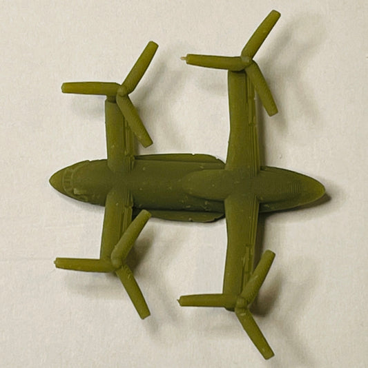 V-44 Quad Tilt Rotor Transport Helicopter (3D Printed) xONE