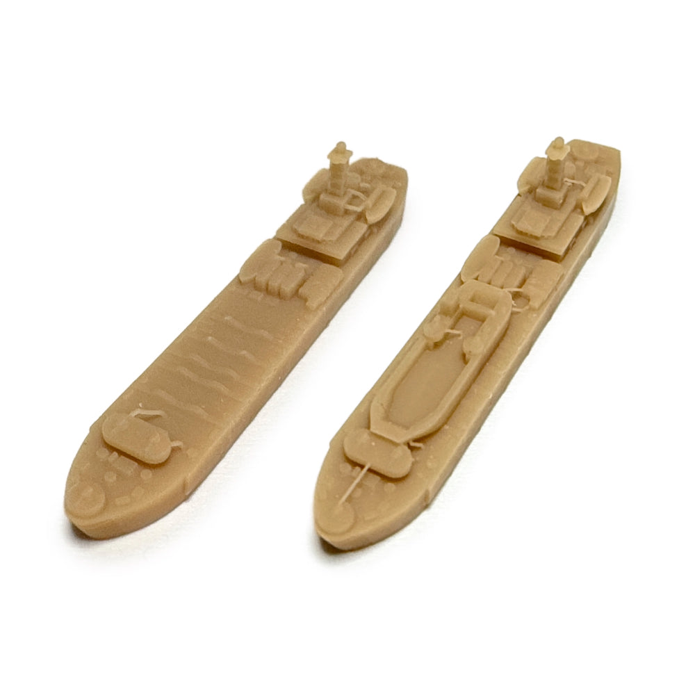 LST Mk III Landing Ship, Tank (3D Printed) x5