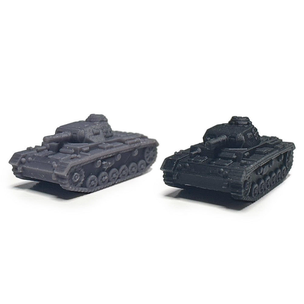 Panzer III F Medium Tank 3D Printed) x5