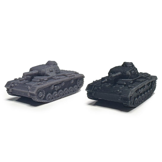 Panzer III F Medium Tank 3D Printed) x5