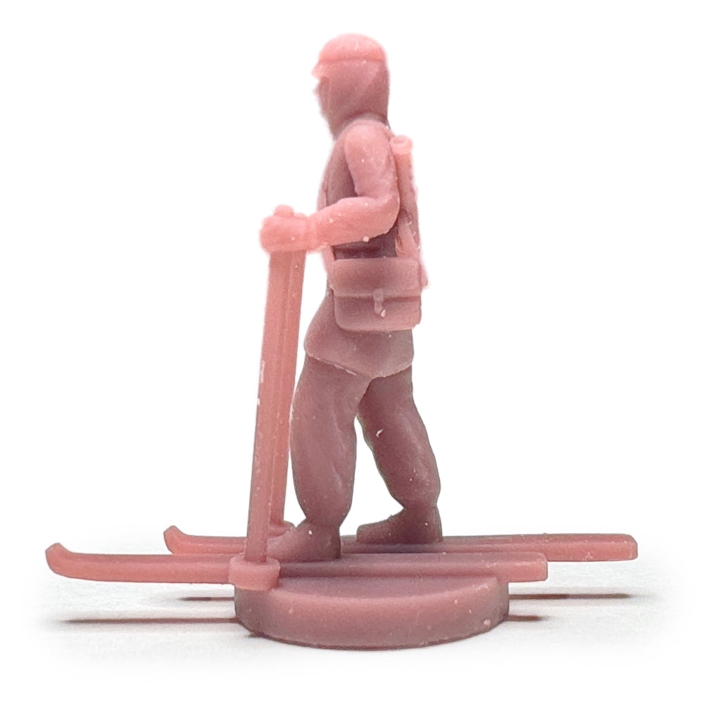 Russian WW2 Ski Troops (3D Printed) x5