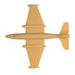 English Electric Canberra Jet Bomber (3D Printed) x5