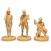 British Soldier, Militia, & Mortar Crew WWII- Summer (3D Printed) x5