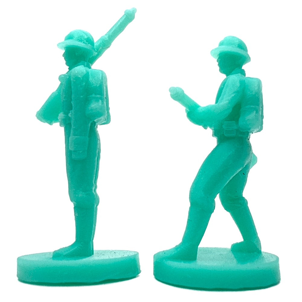 Mexican Soldier WWII (3D Printed) x5