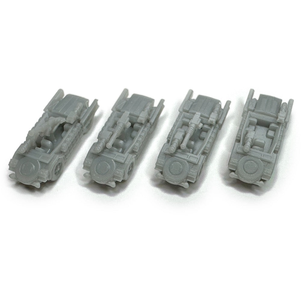 Italian SPA-Viberti AS.42 Recon Vehicle (3D Printed) x5
