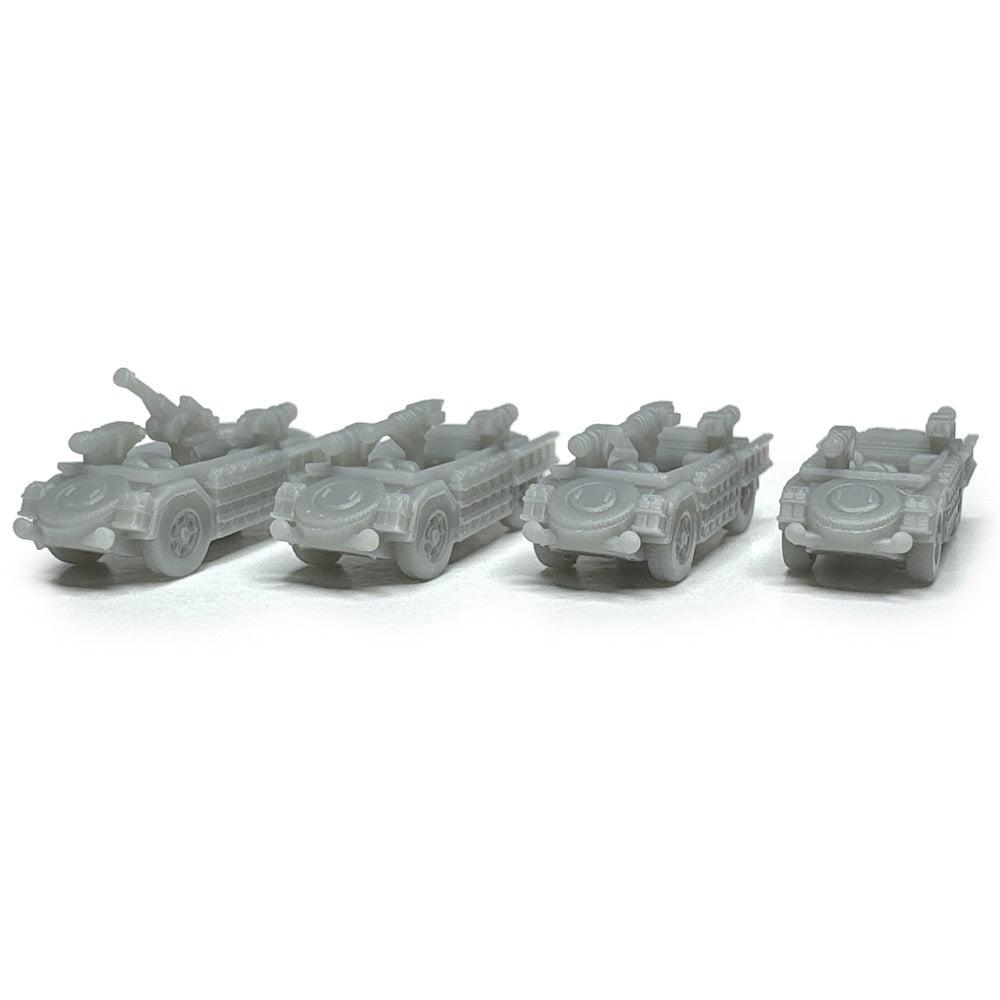 Italian SPA-Viberti AS.42 Recon Vehicle (3D Printed) x5