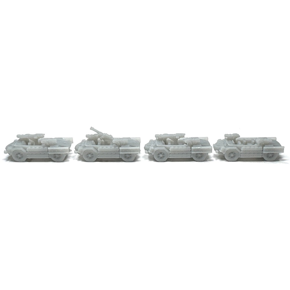 Italian SPA-Viberti AS.42 Recon Vehicle (3D Printed) x5