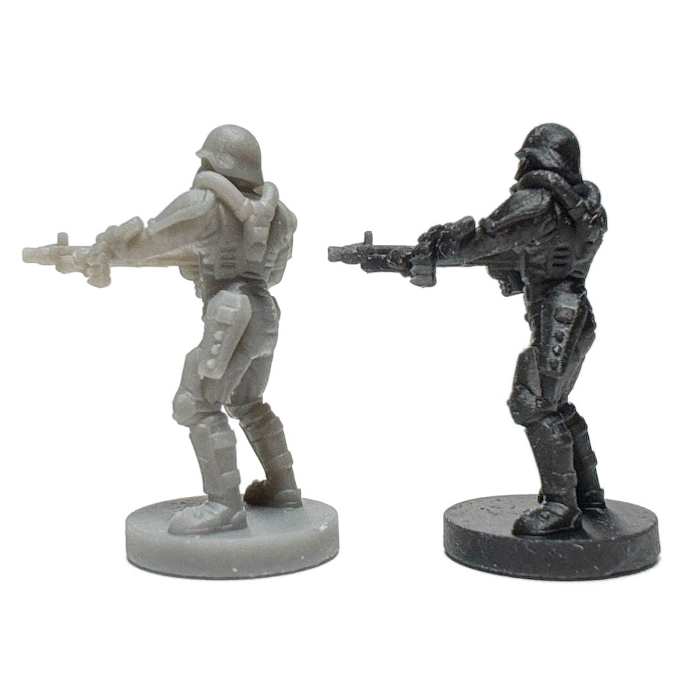 German Super Soldier-MG42 (3D Printed) x5