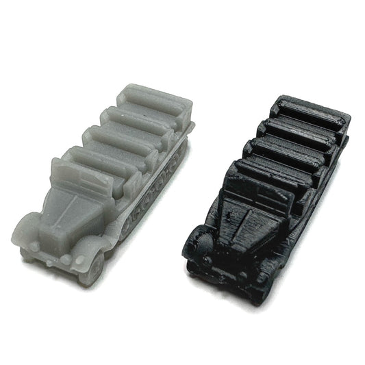 German Sd.Kfz. 6 Halftrack (3D Printed) x5