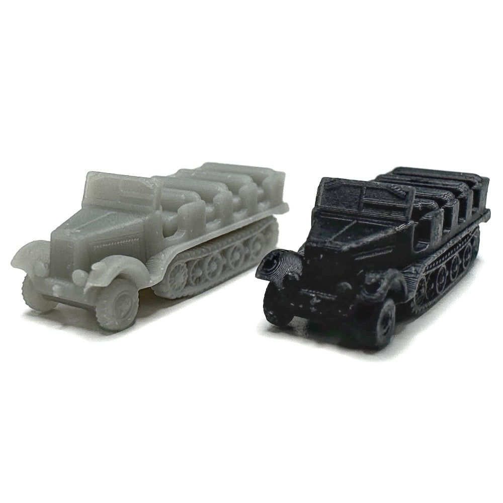 German Sd.Kfz. 6 Halftrack (3D Printed) x5