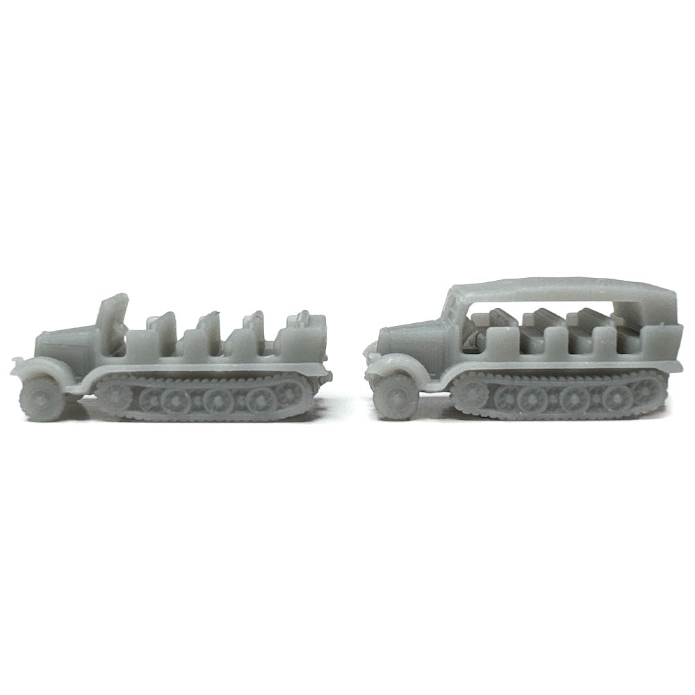 German Sd.Kfz. 7 Halftrack (3D Printed) x5