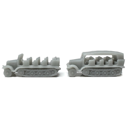 German Sd.Kfz. 7 Halftrack (3D Printed) x5