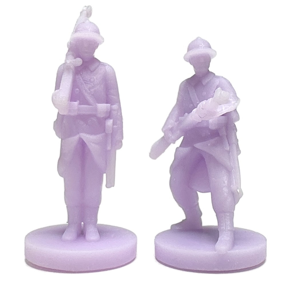 Belgium Soldier WWII (3D Printed) x5