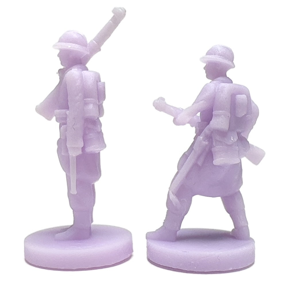 Belgium Soldier WWII (3D Printed) x5