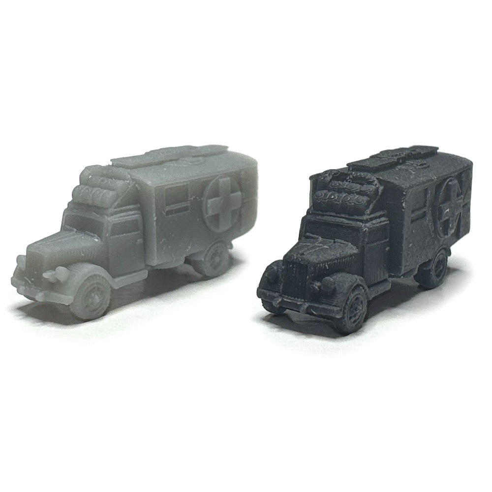 Opel Blitz Ambulance Truck-Medic (3D Printed) x5