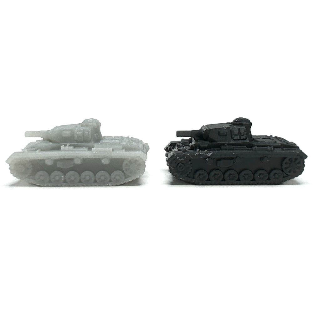 Panzer III N Tank (side skirts) (3D Printed) x5