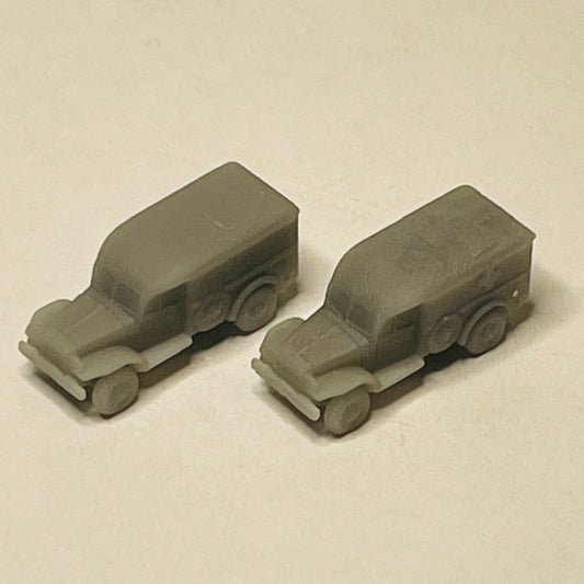 U.S. WC-54 Truck/Ambulance (3D Printed) x5