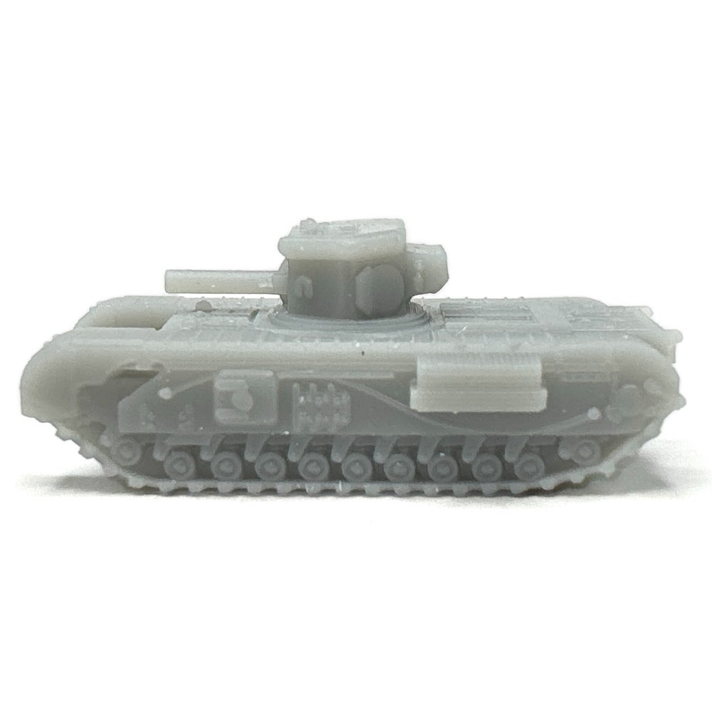 U.K. Churchill Heavy Tank- CDL (3D Printed) x5