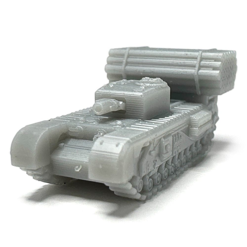 U.K. Churchill Heavy Tank- AVRE Fascine (3D Printed) x5