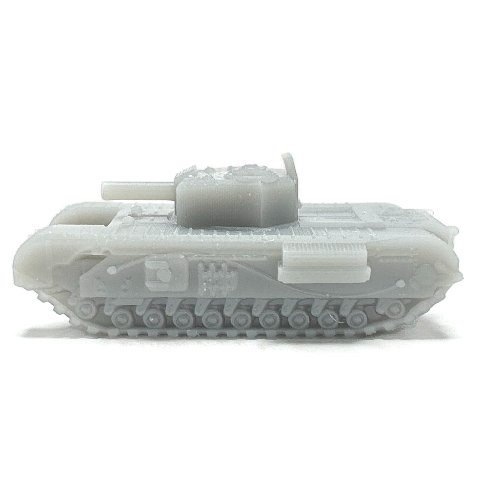 U.K. Churchill Heavy Tank- AVRE Aggie Mortar (3D Printed) x5