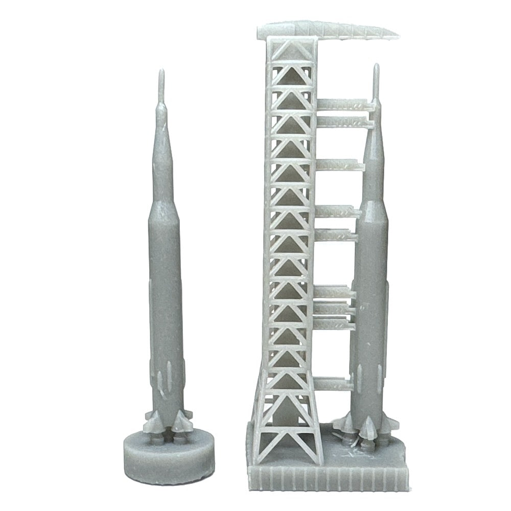 U.S. Saturn V Launch Vehicle (3D Printed) xONE