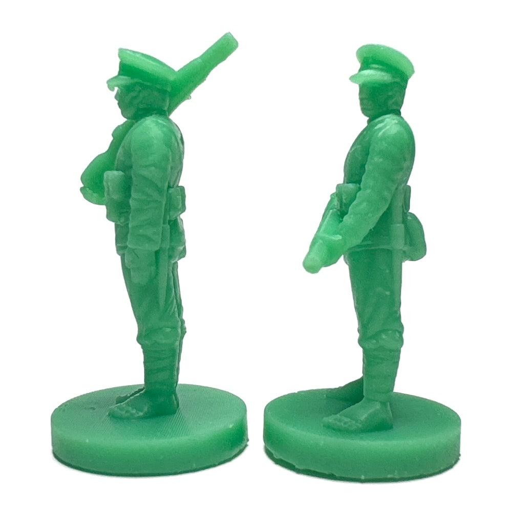 Ethiopian Soldier WWII (3D Printed) x5