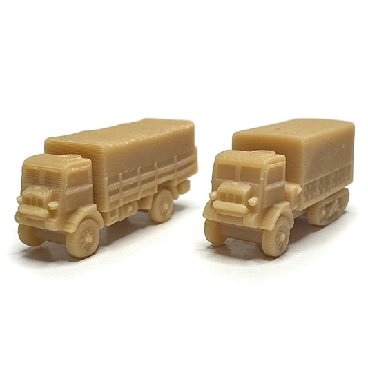 UK Bedford QLT Troop Carrier/QL Halftrack (3D Printed) x5