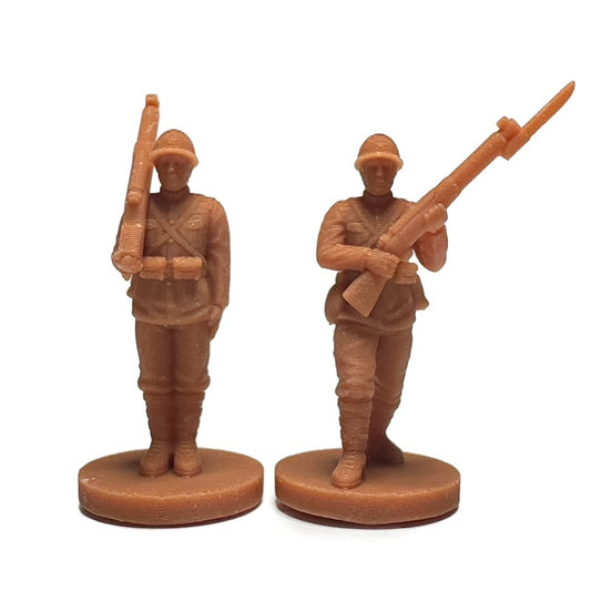 Japanese Militia/Soldier WWII (3D Printed) x5