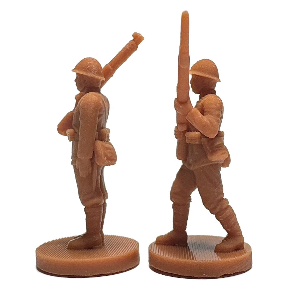 Japanese Militia/Soldier WWII (3D Printed) x5