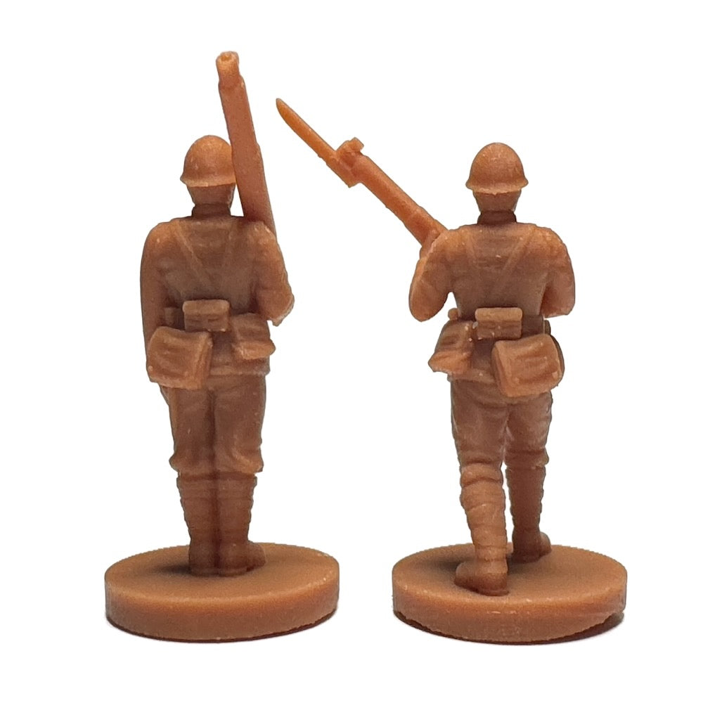 Japanese Militia/Soldier WWII (3D Printed) x5