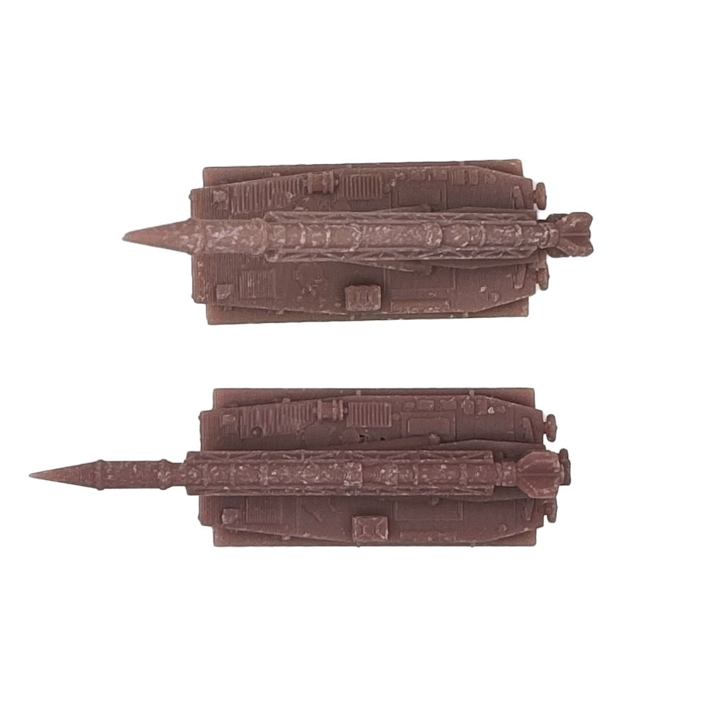 Russian 2K6 Luna w/Frog 5 Missile (3D Printed) x5