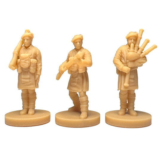Scottish WWII Soldier (3D Printed) x5