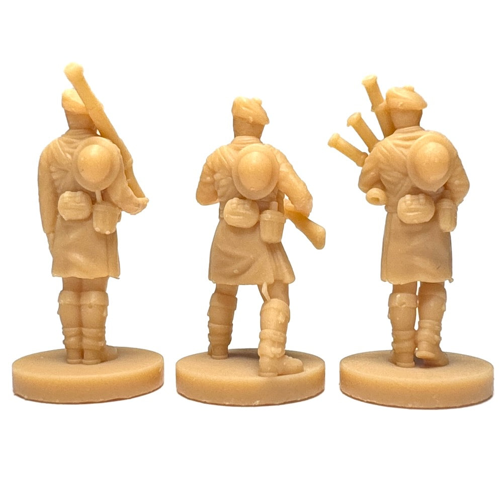 Scottish WWII Soldier (3D Printed) x5