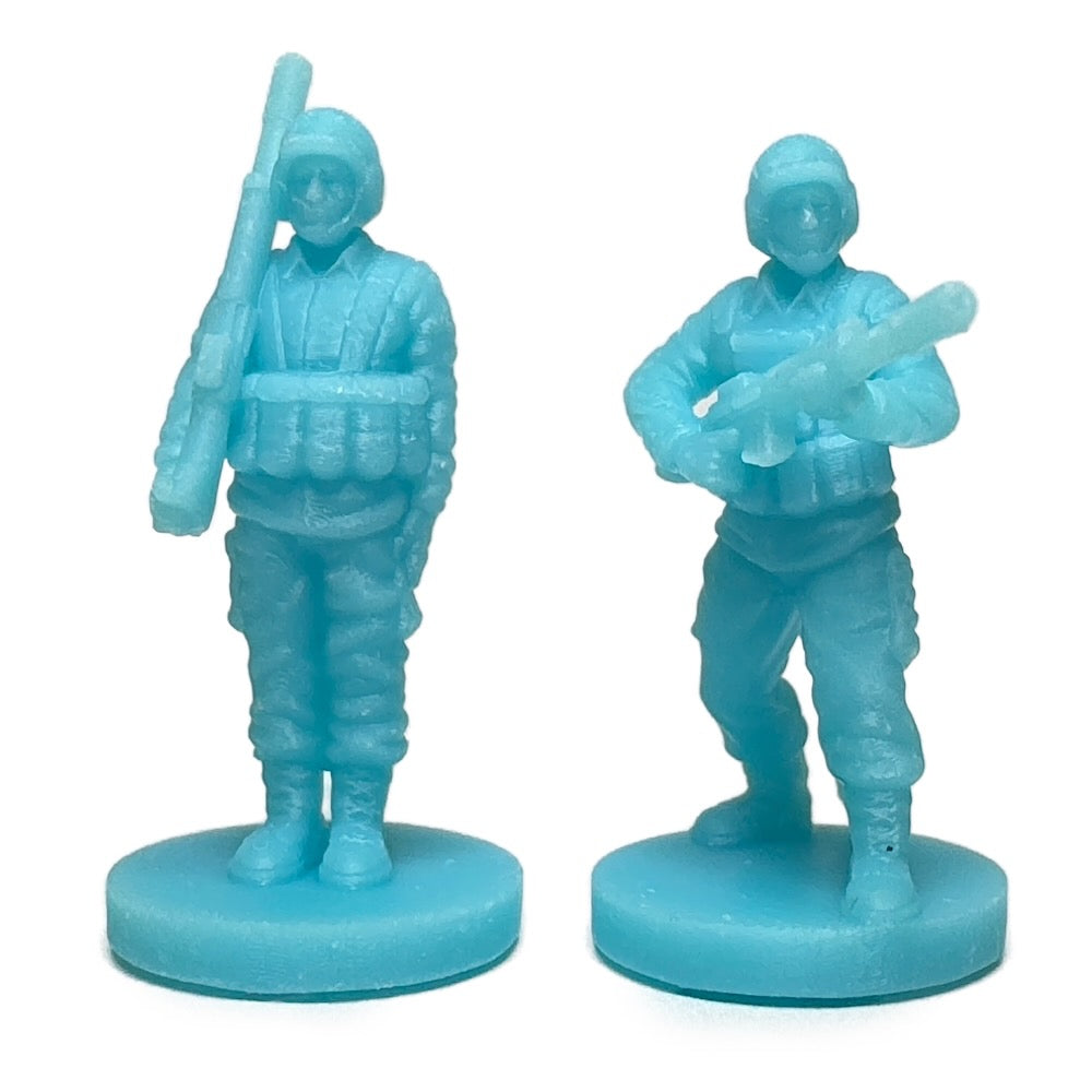 U.N. Militia/Soldier 1990's (3D Printed) x5