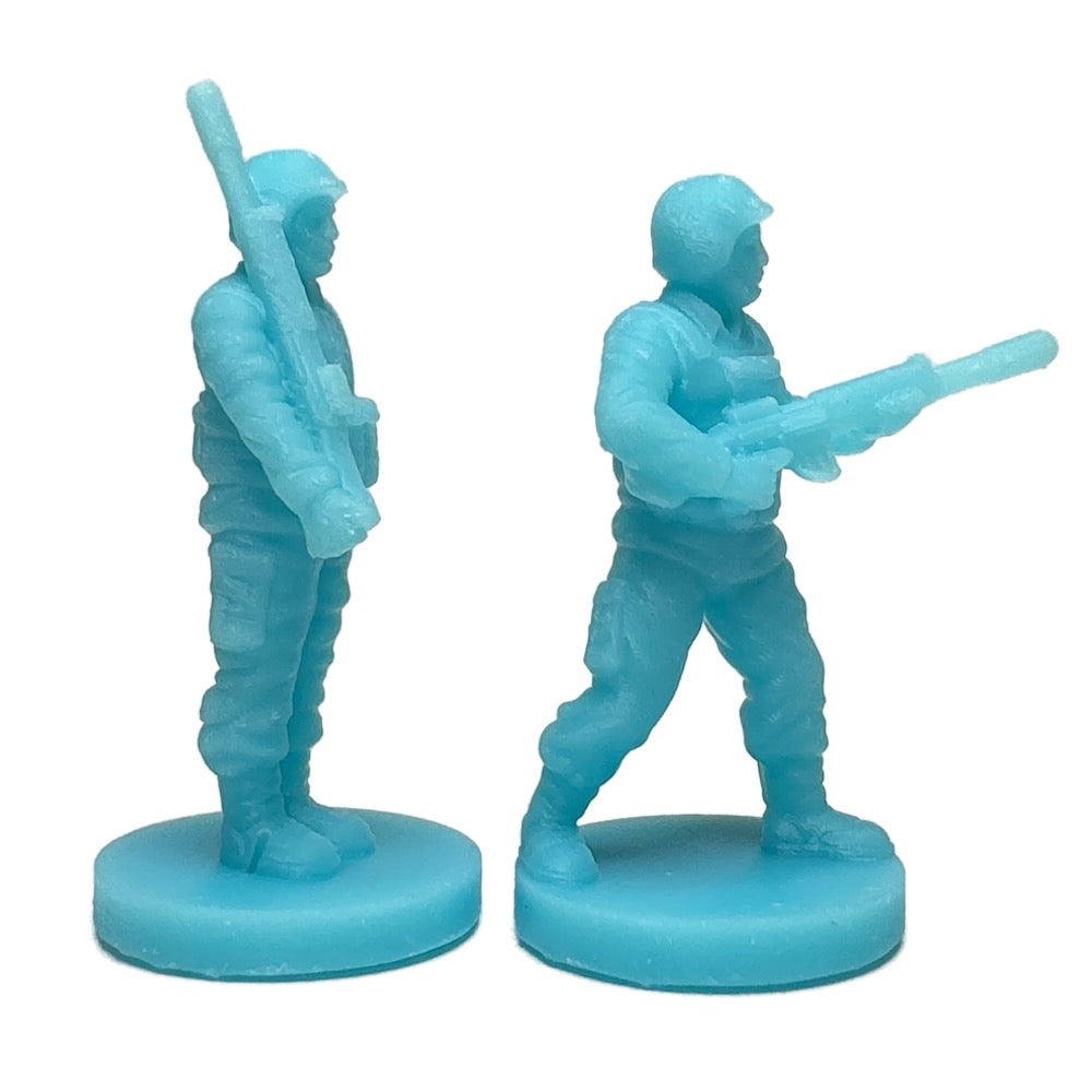 U.N. Militia/Soldier 1990's (3D Printed) x5