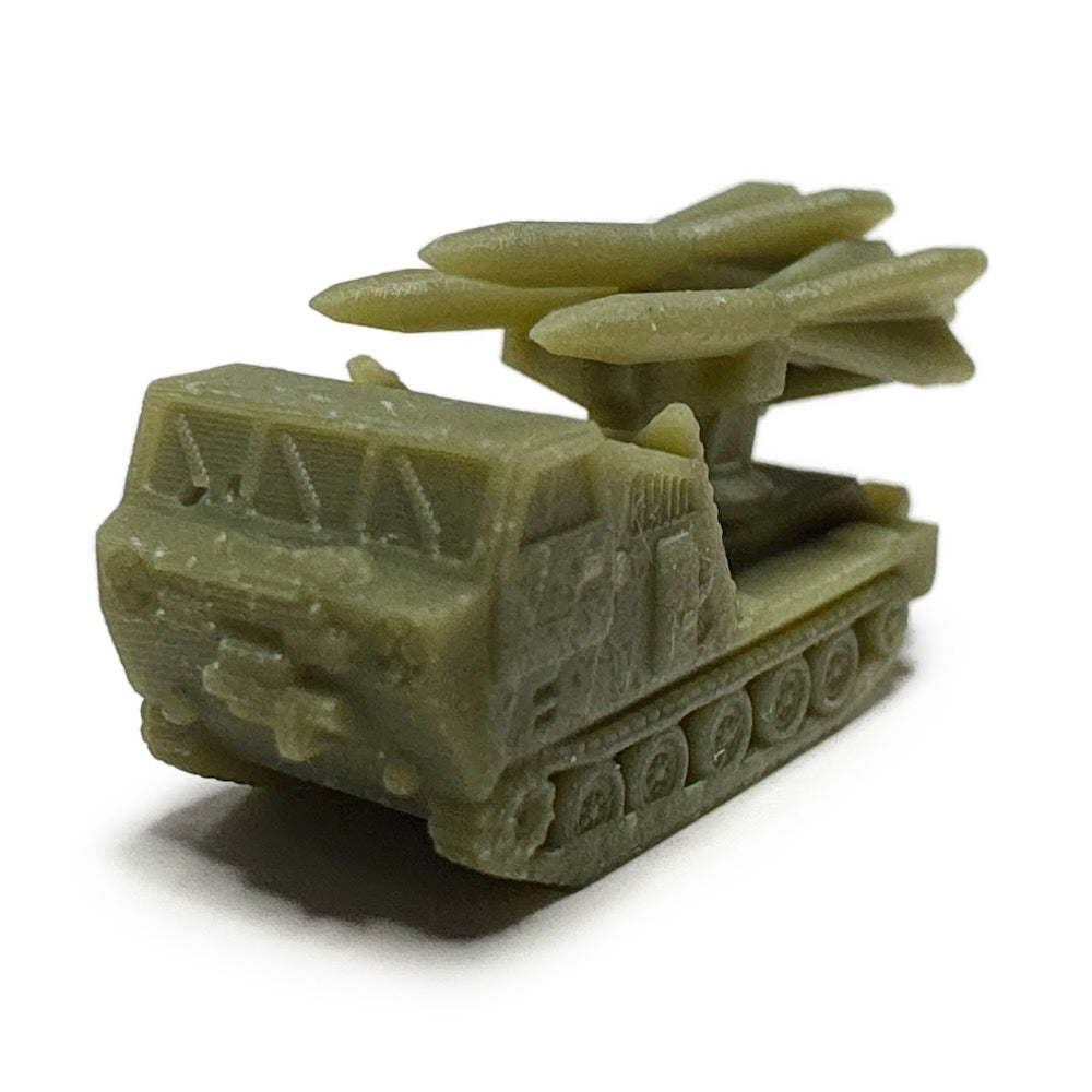U.S. M727 Tracked Missile Carrier w/MIM-23 HAWK SAM (3D Printed) x5