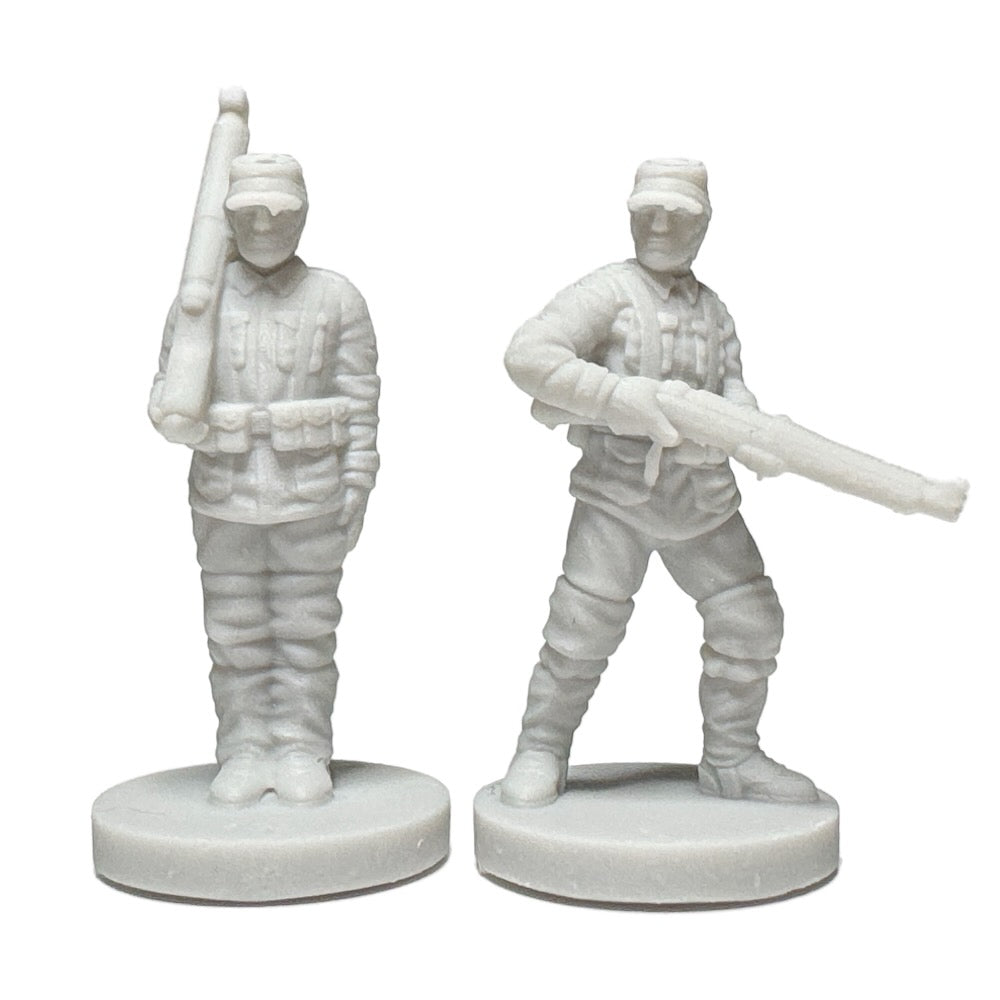 C.S.A. Soldier WWII (3D Printed) x5