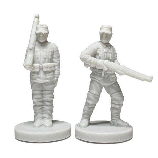 C.S.A. Soldier WWII (3D Printed) x5