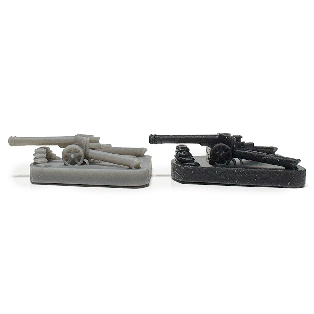 Pak-40 Anti -tank Gun w/Sandbags (3D Printed) x5
