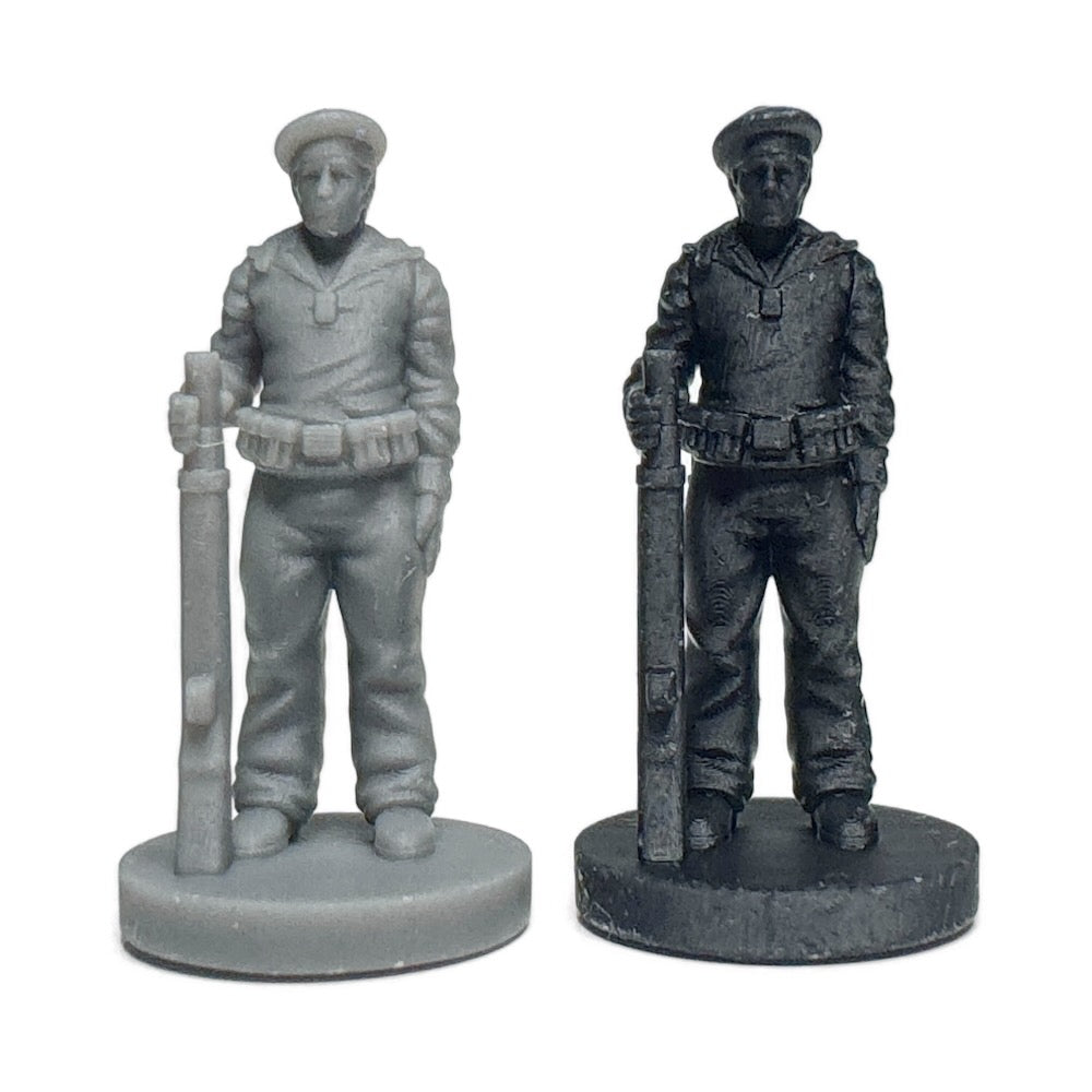 German Naval Infantry WWII (3D Printed) x5