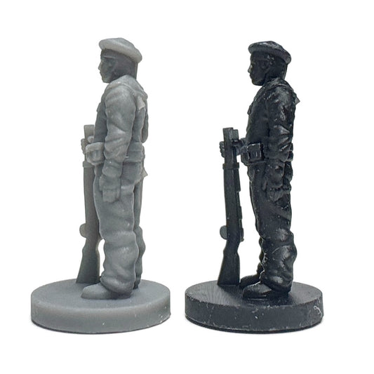 German Naval Infantry WWII (3D Printed) x5