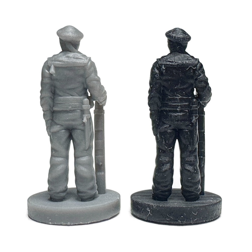 German Naval Infantry WWII (3D Printed) x5
