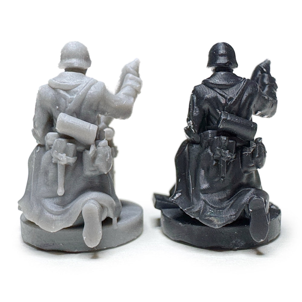 German Mortar Team WWII (3D Printed) x5