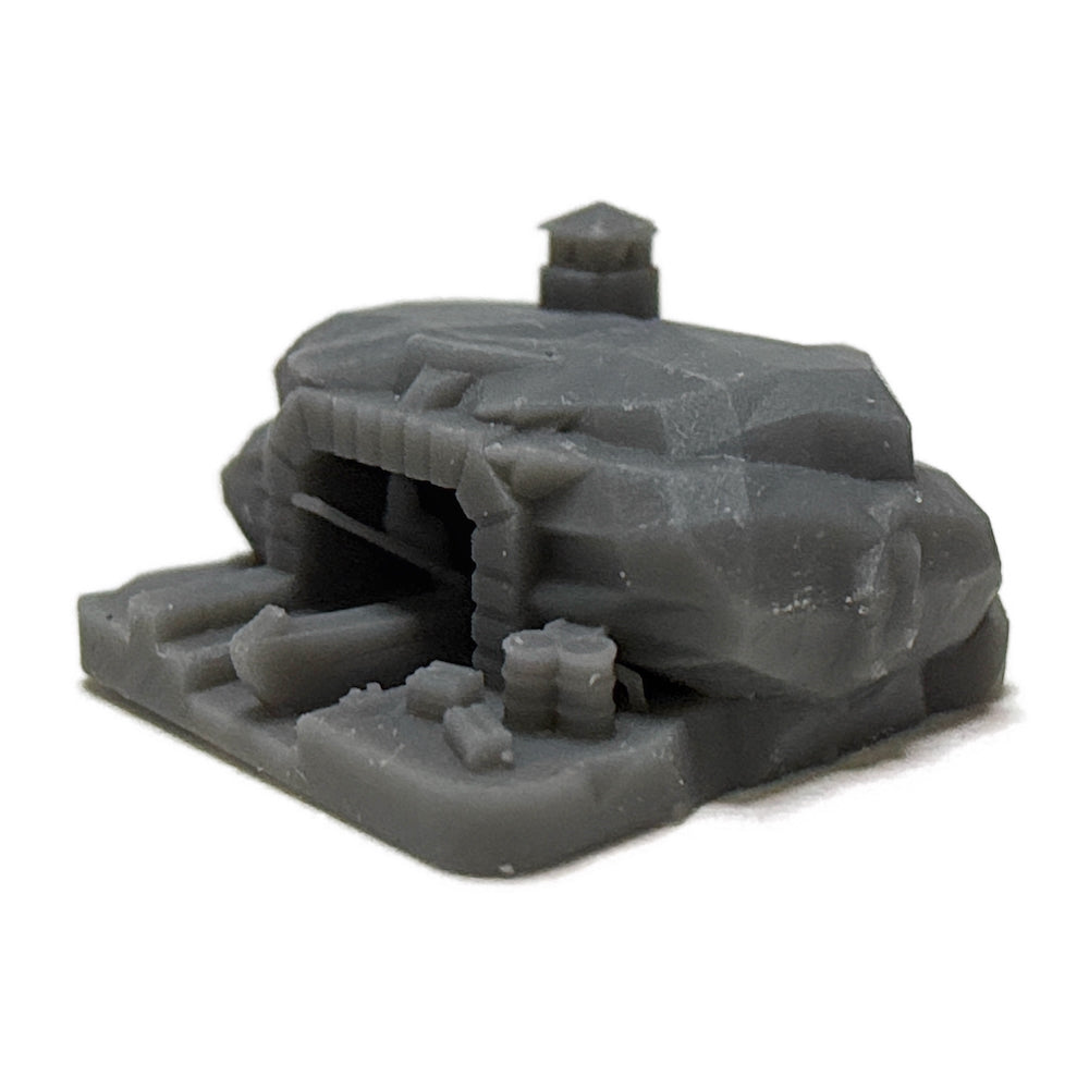 German Submarine Base Bunker (3D Printed) x5