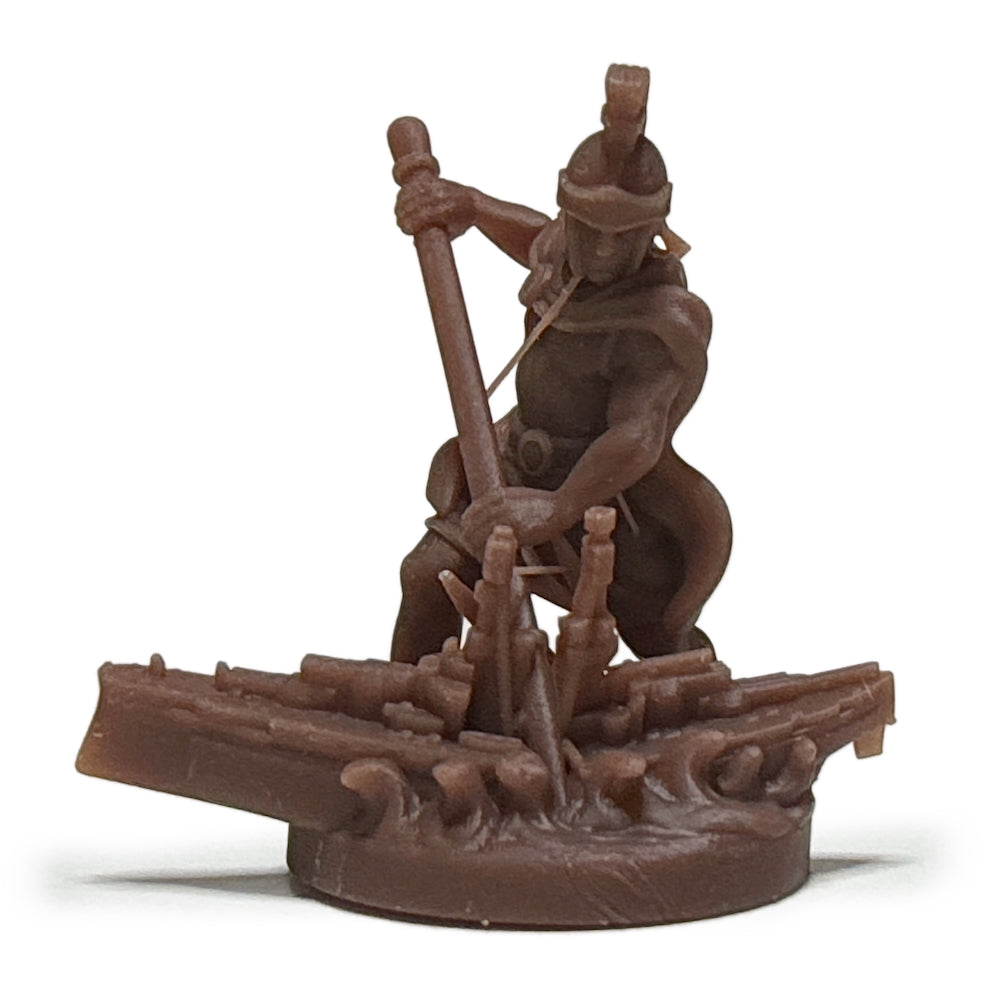 War Icons: Sunken Ships Naval Battle Marker (3D Printed) (xOne)