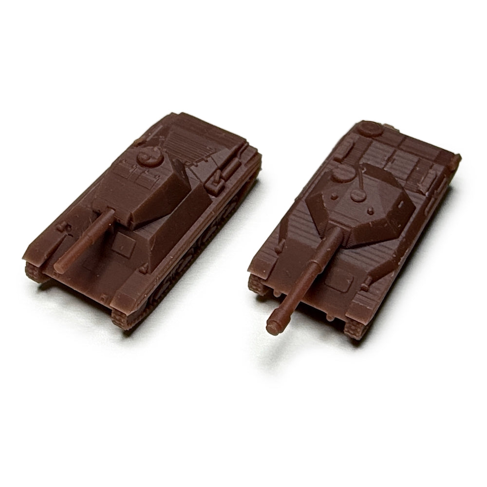 Italian Carro Armato P.43 Heavy Tank (3D Printed) x5
