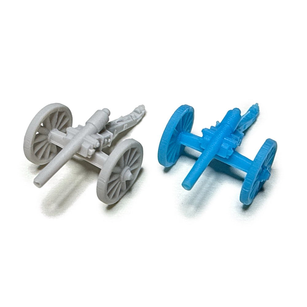 Civil War 10 Pounder Parrott Rifle Cannon (3D Printed) x5