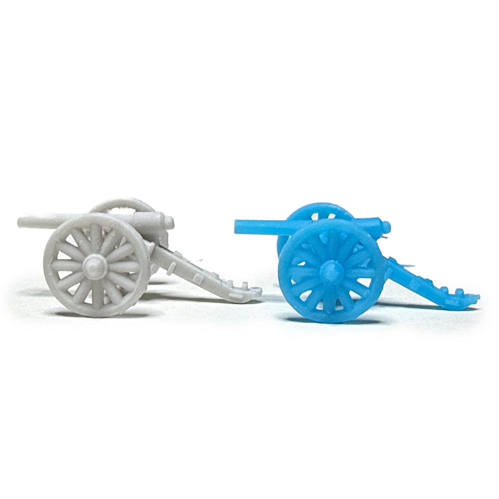 Civil War 10 Pounder Parrott Rifle Cannon (3D Printed) x5