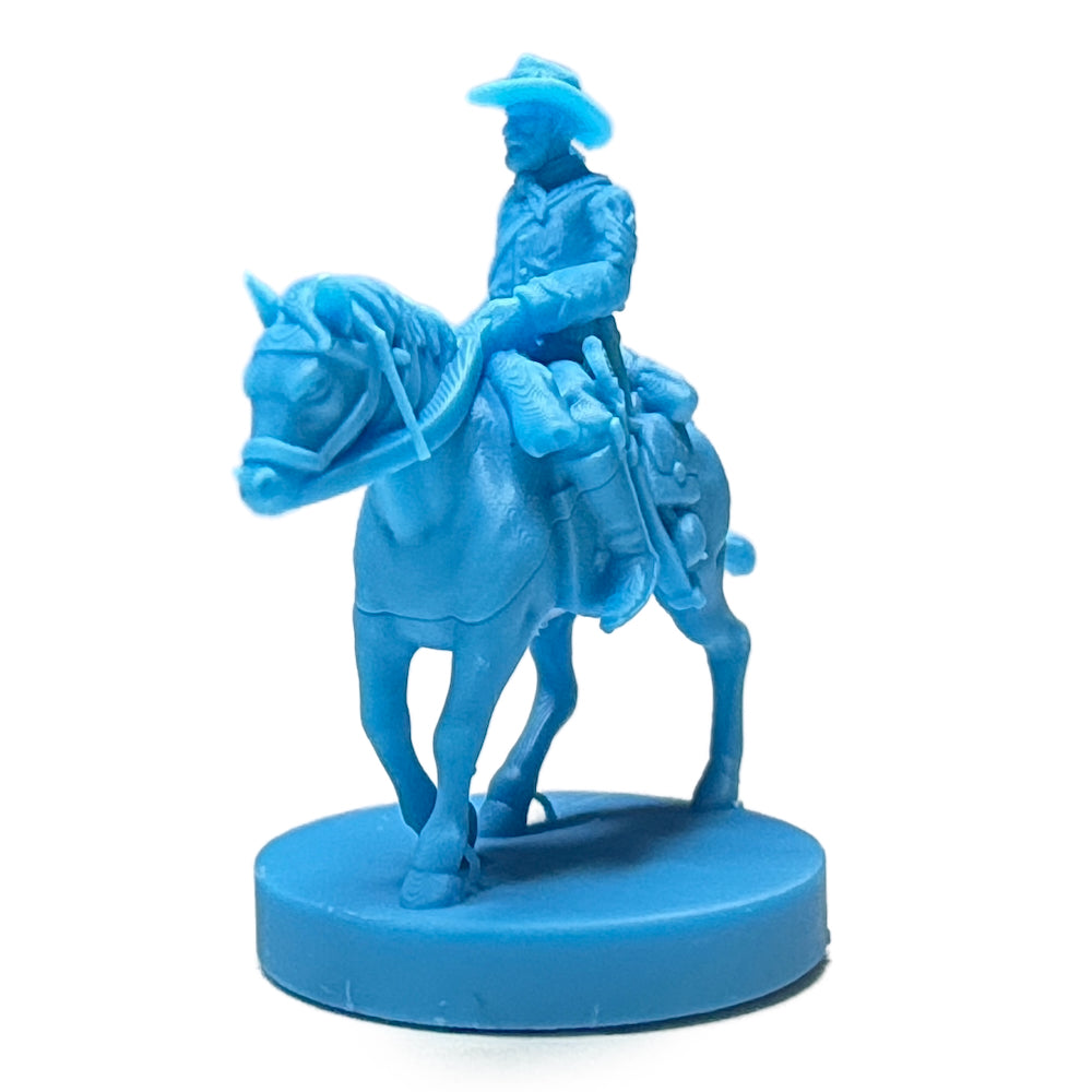 Civil War Union Buffalo Cavalry (3D Printed) x5